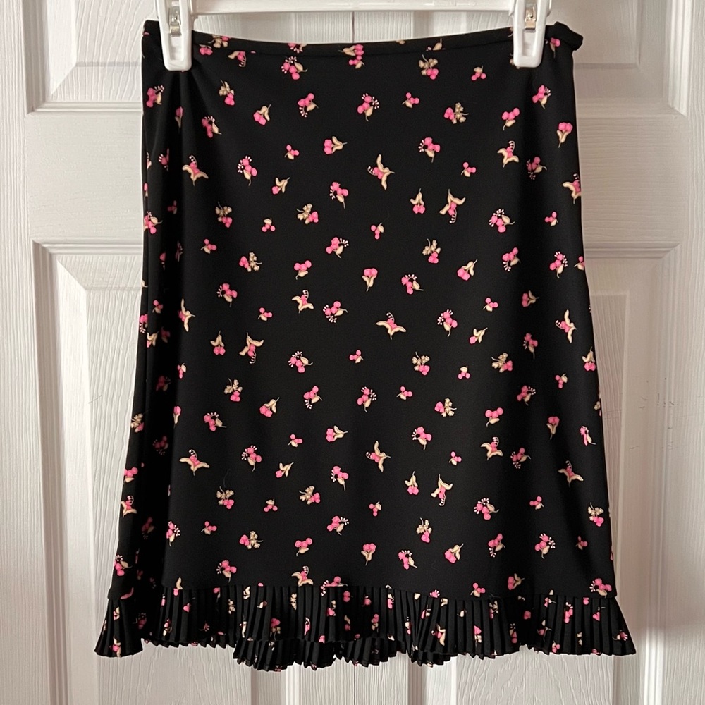 Ann Taylor Floral Above the Knee Skirt